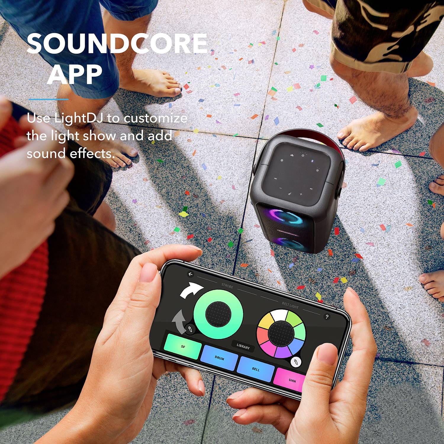 Soundcore Rave Mega - Party-Soundsystem - tragbar-11