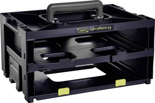 raaco CarryMore 55 Sortimentskoffer (L x B x H) 278 x 386 x 195 mm inkl. Handgriff Inhalt 1 St.