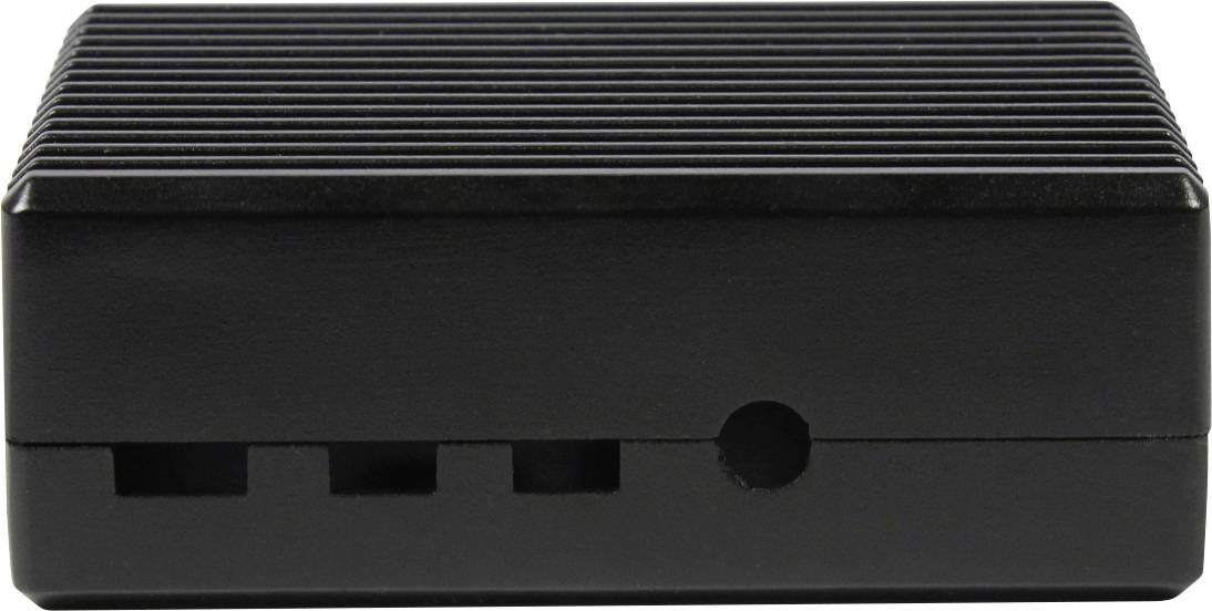 Allnet Leiterplatte Aluminiumgehäuse Passend für (Entwicklungskits): Raspberry Pi® inkl. passiven Kühler Schwarz-2