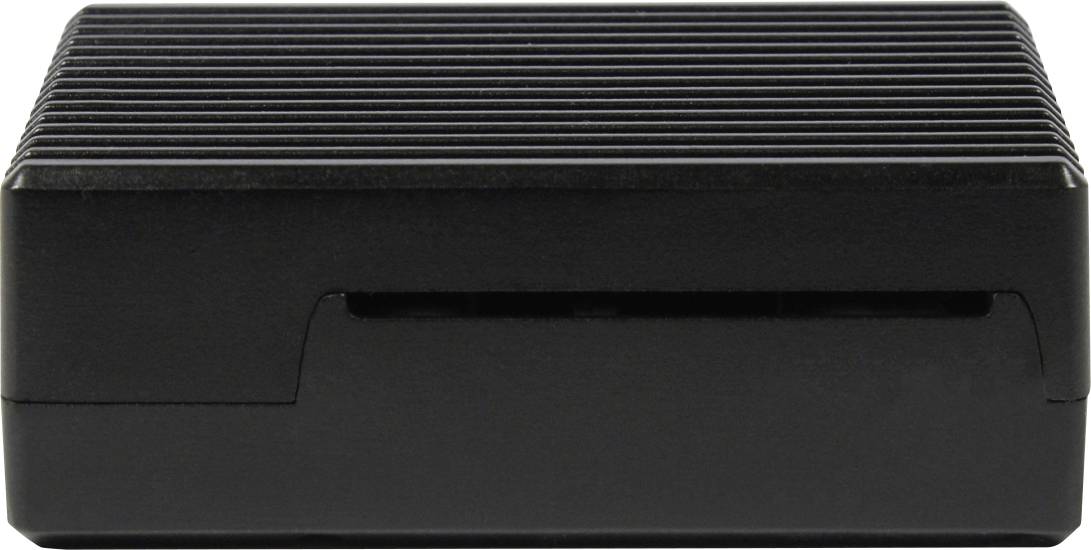 Allnet Leiterplatte Aluminiumgehäuse Passend für (Entwicklungskits): Raspberry Pi® inkl. passiven Kühler Schwarz-4