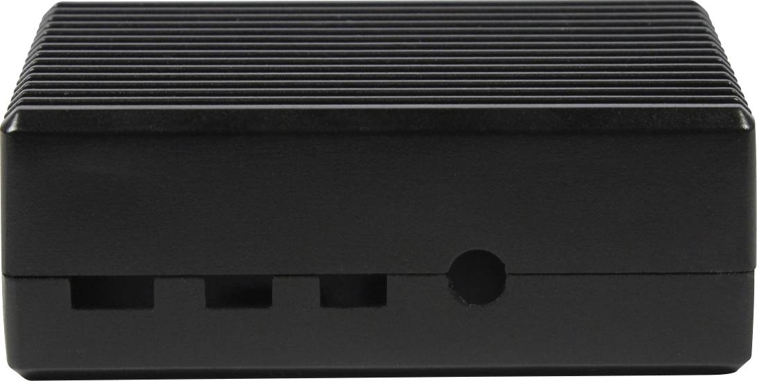 Allnet Leiterplatte Aluminiumgehäuse Passend für (Entwicklungskits): Raspberry Pi® inkl. passiven Kühler Schwarz-8