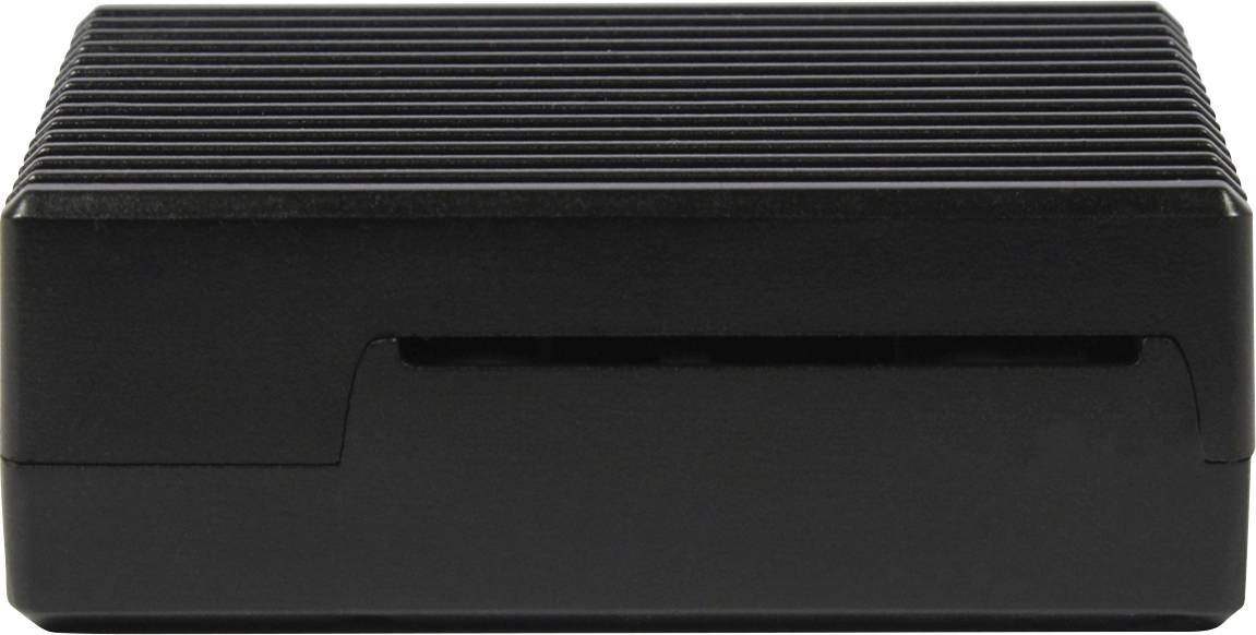 Allnet Leiterplatte Aluminiumgehäuse Passend für (Entwicklungskits): Raspberry Pi® inkl. passiven Kühler Schwarz-11
