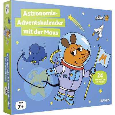 Franzis Verlag  Astronomie-Adventskalender mit der Maus Astronomie Adventskalender