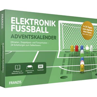 Franzis Verlag  Elektronik Fussball Adventskalender Elektronik, Bausätze Adventskalender
