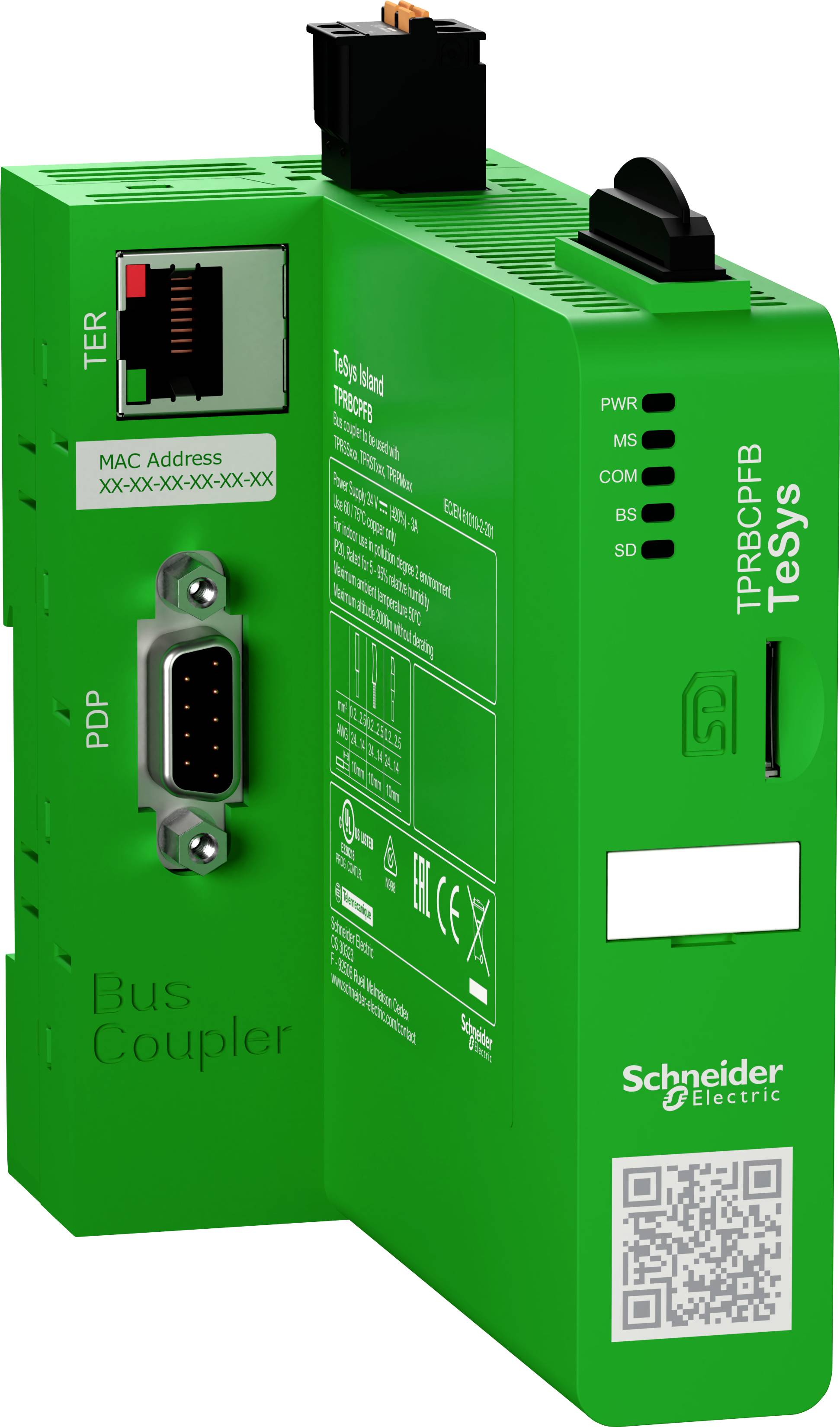 Schneider Electric TeSys-island TPRBCPFB Buskoppeling 24 V/DC afbeelding