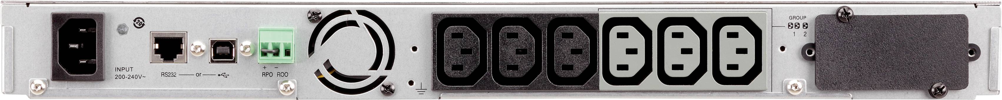 Eaton 5P 1550iR - USV (Rack - einbaufähig) - WS 160-290 V - 1100 Watt - 1550 VA-7