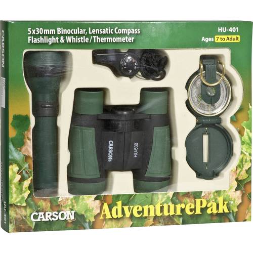 Carson Optical Fernglas HU-401 5 x 30 mm Dachkant Grün HU-401