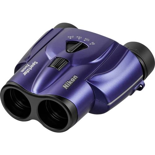 Nikon Zoom-Fernglas Nikon Sportstar Zoom 8-24x25, 8x, 2,5 cm, Blau, 305 g 8 x - 24 x 25 mm Dachkant Blau BAA870WC