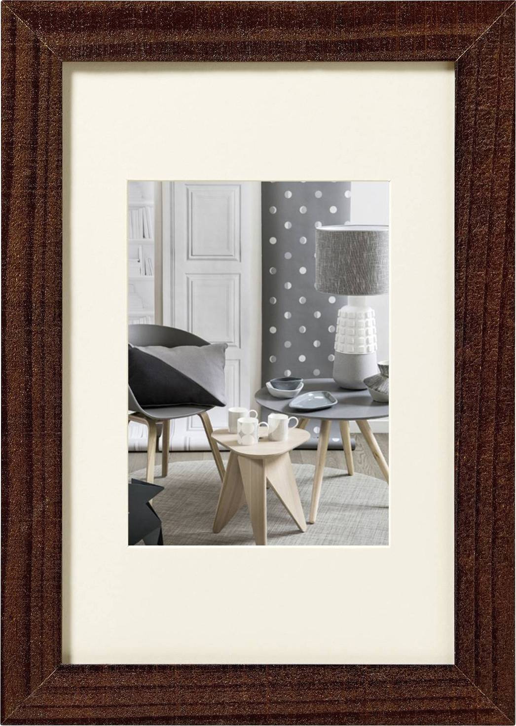 walther+ design HO040N Bilder Wechselrahmen Papierformat: 30 x 40 cm Braun