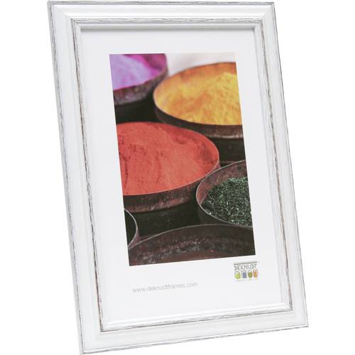 Deknudt S221H3 10X15 Bilder Wechselrahmen Papierformat: 10 x 15 cm Weiß, Schwarz