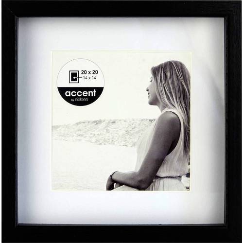 Nielsen Design 1115000 Bilder Wechselrahmen Papierformat: 20 x 20 cm Schwarz