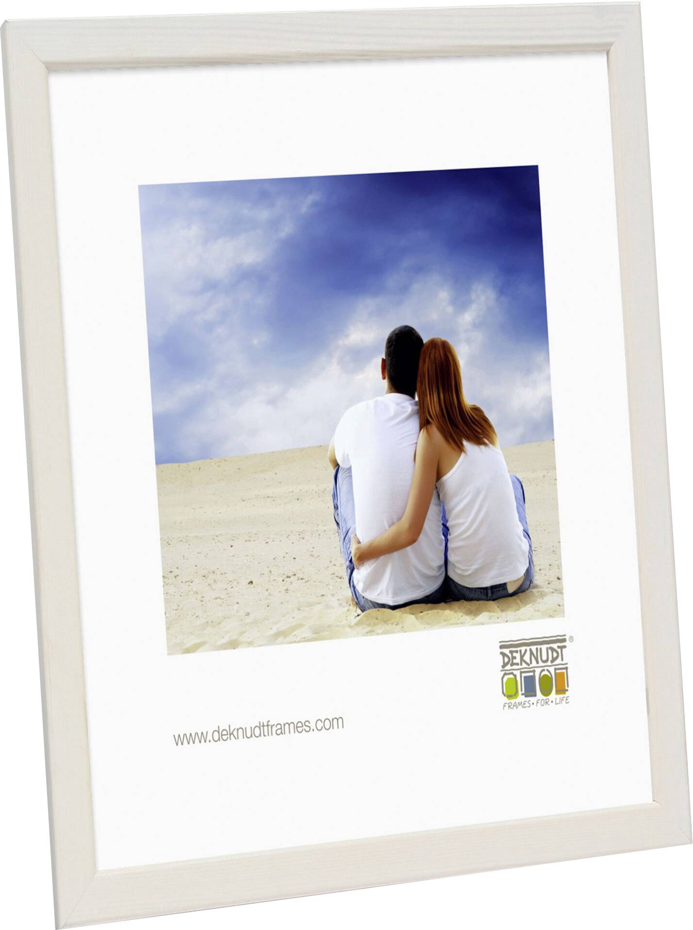 Deknudt S41JL1_21,0X29,7 Bilder Wechselrahmen Papierformat: DIN A4 Weiß