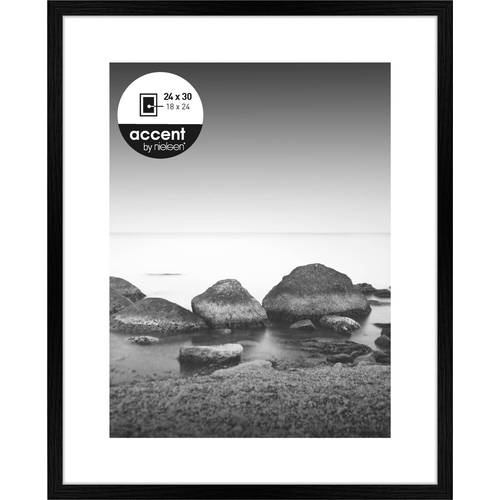 Nielsen Design 1122000 Bilder Wechselrahmen Papierformat: 24 x 30 cm Schwarz