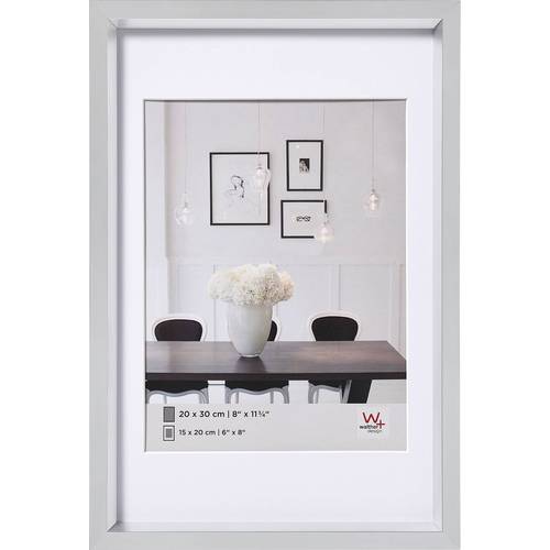 walther+ design ES030S Bilder Wechselrahmen Papierformat: 20 x 30 cm Silber