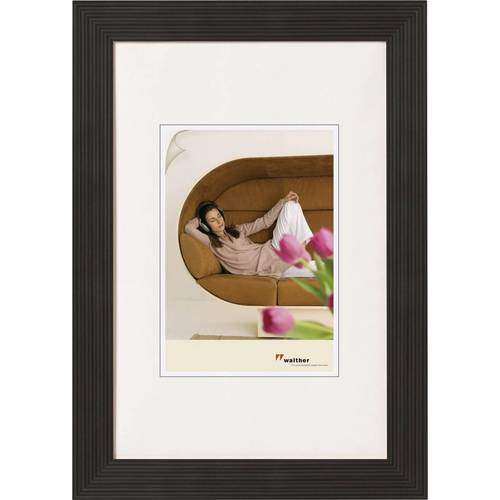 walther+ design HI318B Bilder Wechselrahmen Papierformat: 13 x 18 cm Schwarz