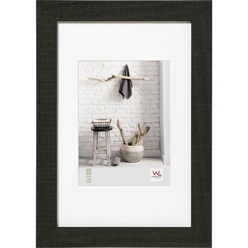 walther+ design HO130B Bilder Wechselrahmen Papierformat: DIN A4 Schwarz