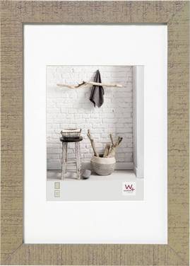 walther+ design HO130C Bilder Wechselrahmen Papierformat: DIN A4  Braun