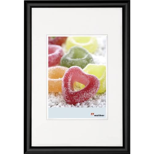 walther+ design KP040B Bilder Wechselrahmen Papierformat: 30 x 40 cm Schwarz