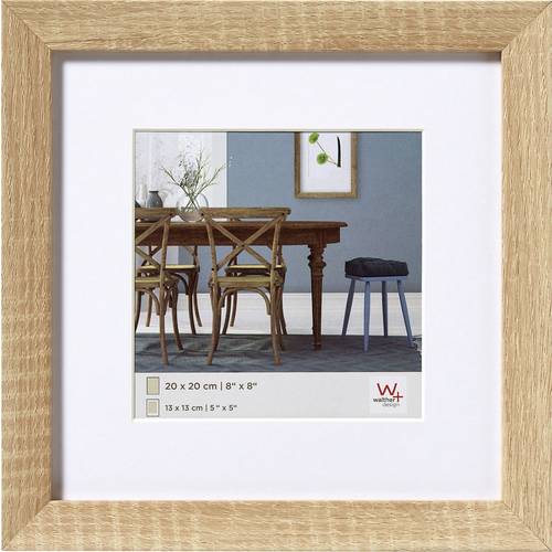 Thumbnail - walther+ design EF220E Bilder Wechselrahmen Papierformat: 20 x 20 cm Eiche