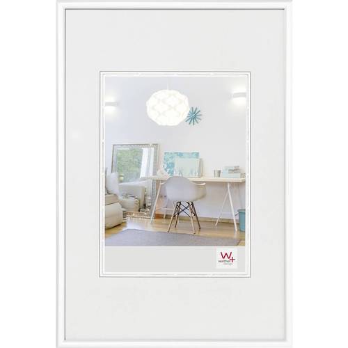 walther+ design KV015W Bilder Wechselrahmen Papierformat: 10 x 15 cm Weiß