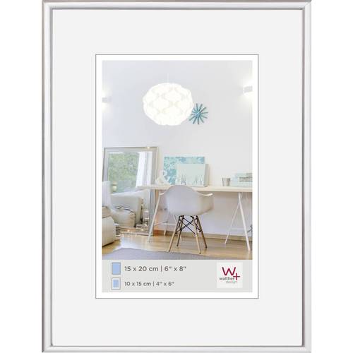 walther+ design KV520S Bilder Wechselrahmen Papierformat: 20 x 15 cm Silber