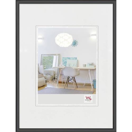 walther+ design KV824B Bilder Wechselrahmen Papierformat: 18 x 24 cm Schwarz
