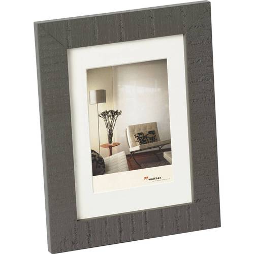 walther+ design HO015D Bilder Wechselrahmen Papierformat: 10 x 15 cm Grau