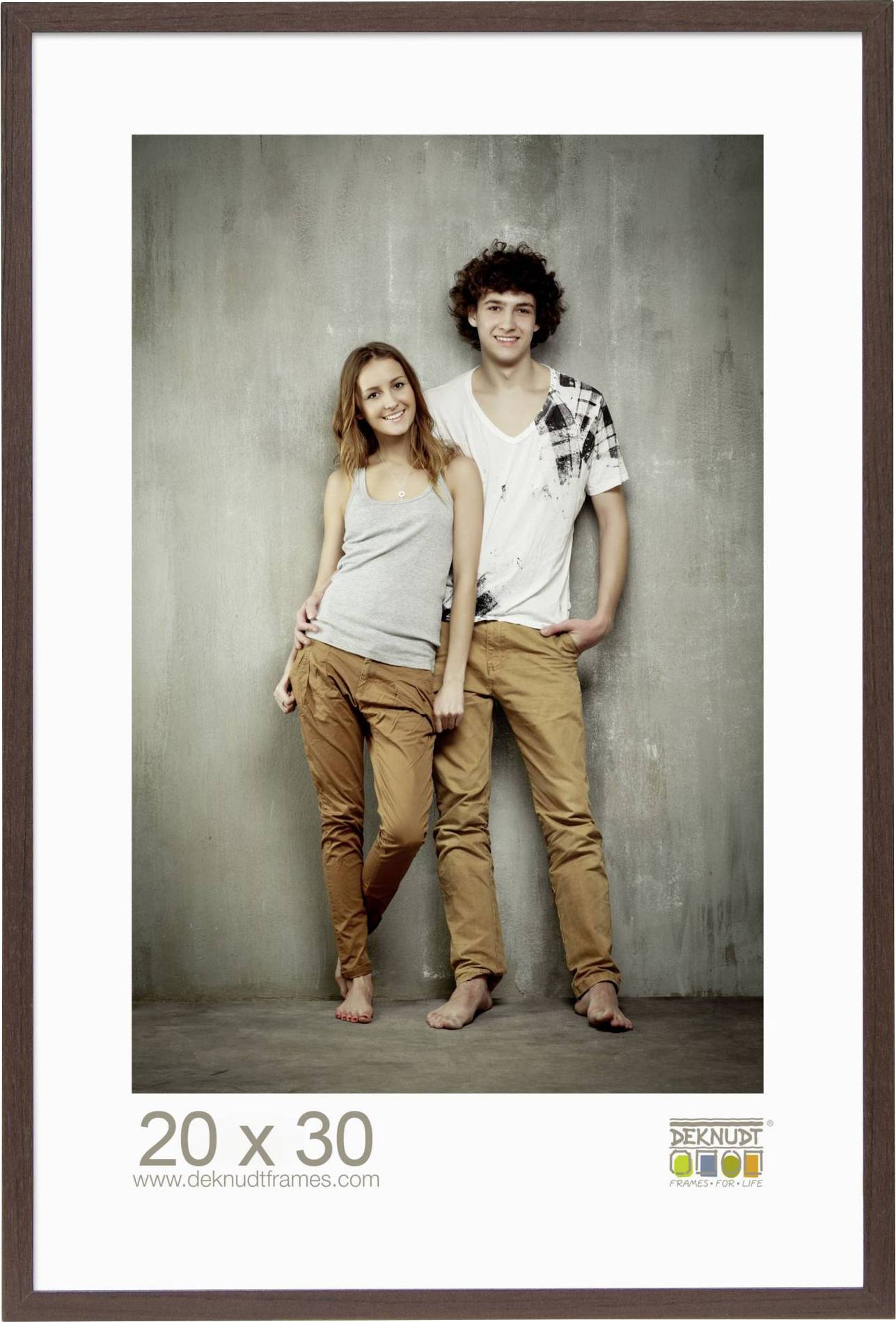 Deknudt S44CH4 20x30 Bilder Wechselrahmen Papierformat: 20 x 30 cm Braun