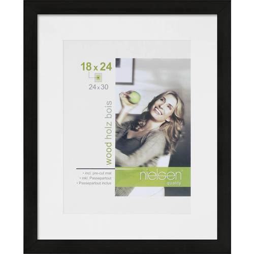 Thumbnail - Nielsen Design 8988006 Bilder Wechselrahmen Papierformat: 24 x 30 cm Schwarz