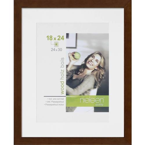 Nielsen Design 8988009 Bilder Wechselrahmen Papierformat: 24 x 30 cm Braun