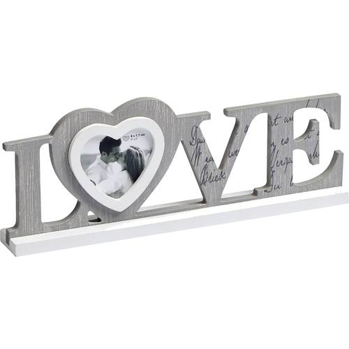 walther+ design YF199D Bilder Wechselrahmen Papierformat: 8 x 7.5 cm Grau