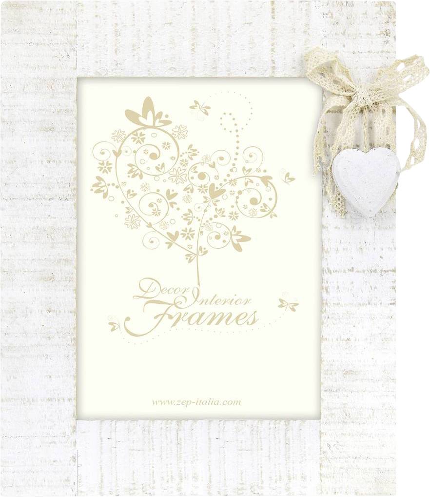 ZEP TZ7557 Bilder Wechselrahmen Papierformat: 13 x 18 cm Weiß