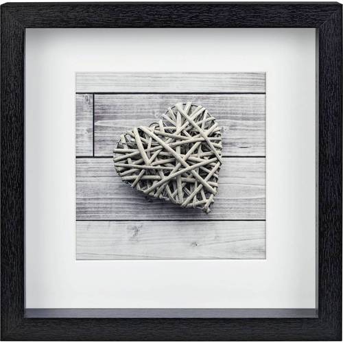 hama 00059773 Porträtrahmen Scala, Schwarz, 23 x 23 cm