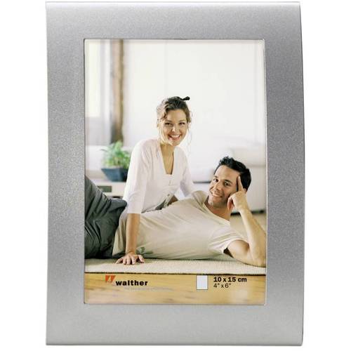 walther+ design TP015S Bilder Wechselrahmen Papierformat: 10 x 15 cm Silber