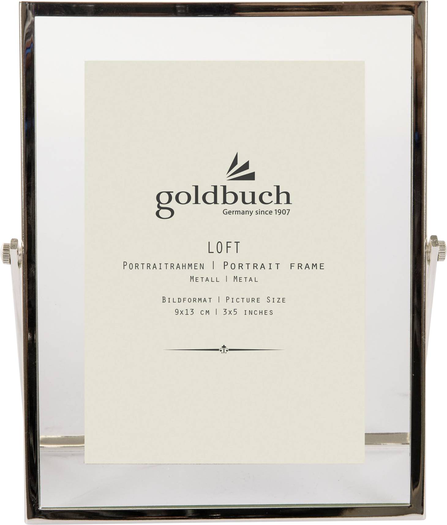 Goldbuch 96 0381 Bilder Wechselrahmen Papierformat: 9 x 13 cm Silber