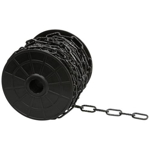 SWG 68015332175 Zierkette Schwarz Stahl 10 m