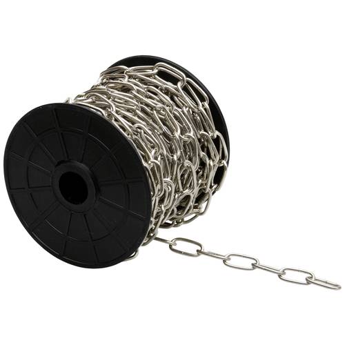 SWG Hox 68015351775 Zierkette Stahl vernickelt 10 m