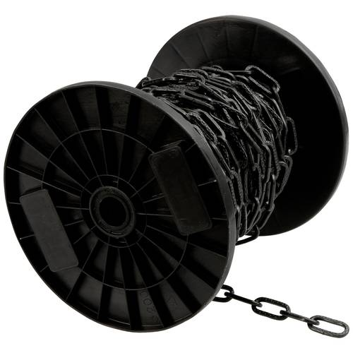 SWG 68015372475 Zierkette Schwarz Stahl 20 m