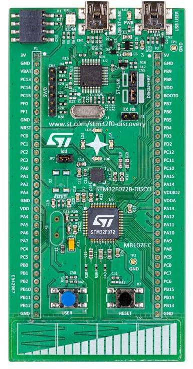 STMicroelectronics STM32F072B-DISCO Entwicklungsboard 1 St.