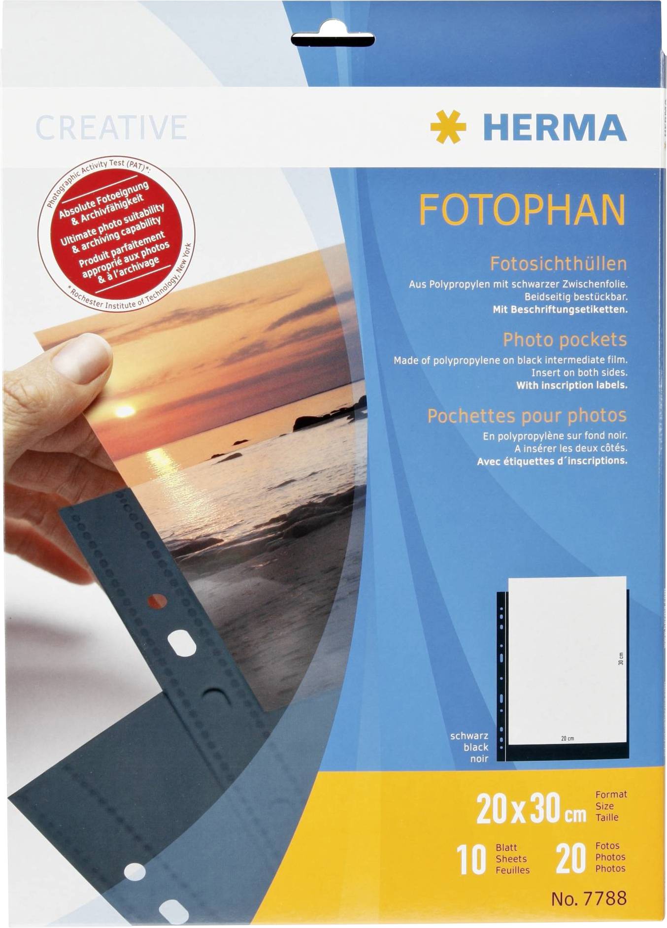 HERMA Fotophan - Hülle x 10