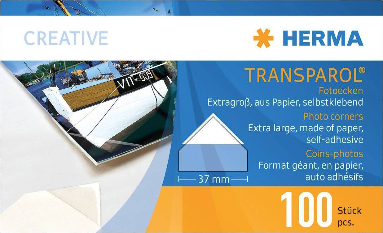 HERMA Transparol - Schutzecken x 100-1