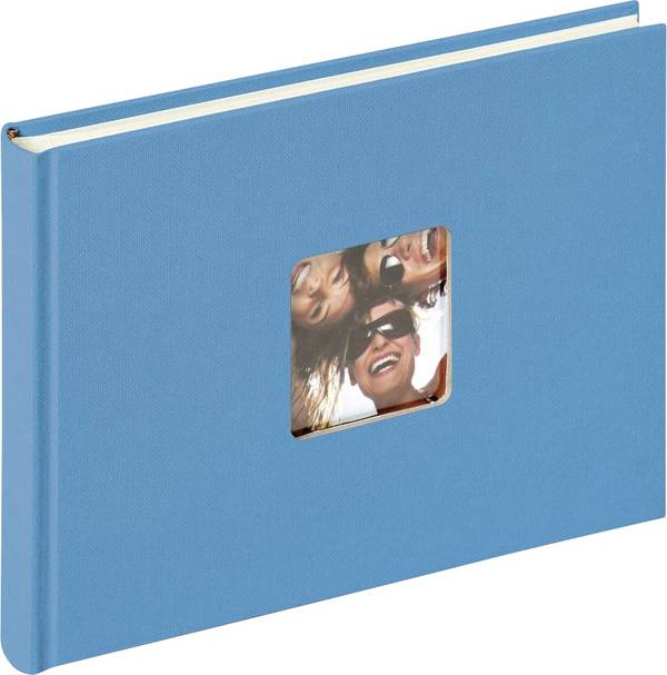 walther+ design FA207U FA207U Fotoalbum (B x H) 22 cm x 16 cm Blau 40 Seiten