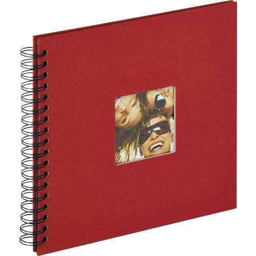 walther+ design SA-108-R Spiralalbum (B x H) 26 cm x 25 cm Rot 40 Seiten