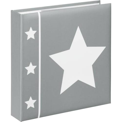 hama 00002337 Memo-Album Skies, für 200 Fotos im Format 10x15 cm, Grau