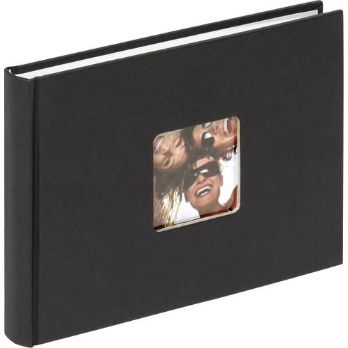 Thumbnail - walther+ design FA-207-B Fotoalbum (B x H) 22 cm x 16 cm Schwarz 40 Seiten