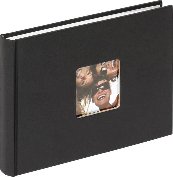 walther+ design  FA-207-B Fotoalbum (B x H) 22 cm x 16 cm Schwarz 40 Seiten
