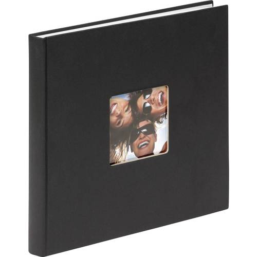 walther+ design FA-205-B Fotoalbum (B x H) 26 cm x 25 cm Schwarz 40 Seiten