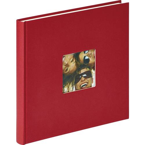 Thumbnail - walther+ design FA-205-R Fotoalbum (B x H) 26 cm x 25 cm Rot 40 Seiten