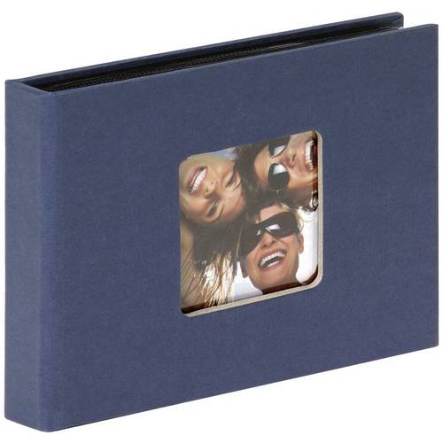 walther+ design MA-353-L Fotoalbum (B x H) 17 cm x 12 cm Blau