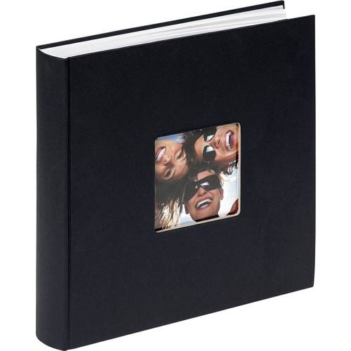 walther+ design FA-208-B Fotoalbum (B x H) 30 cm x 30 cm Schwarz 100 Seiten